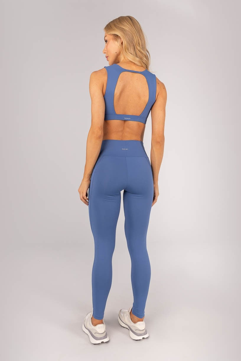 Calça Legging com Bolsos e Cobertura (Sereno) | Ref: K4601-A