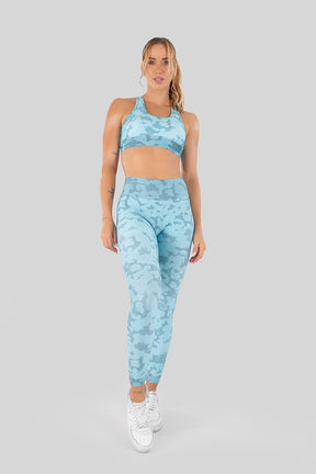 Top Nadador Estampa Digital com Viés (Blue Army) | Ref: K3260-B
