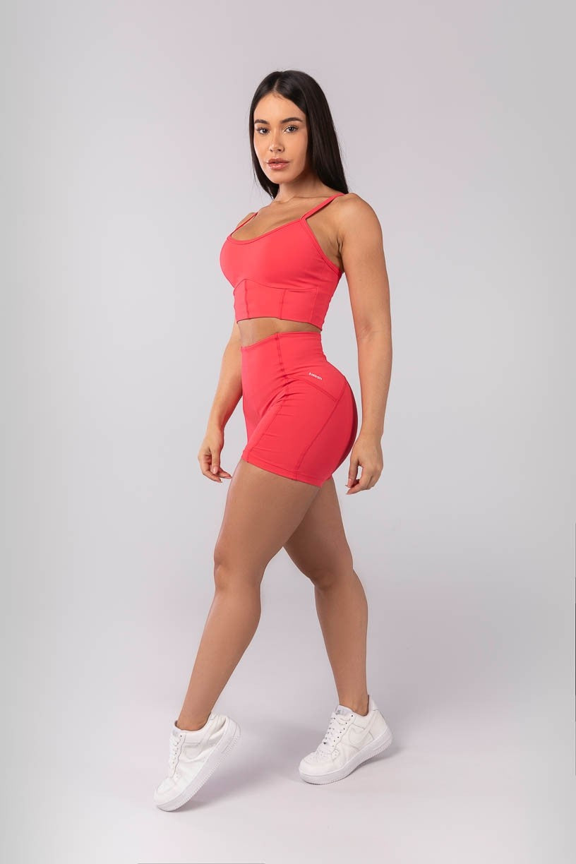 Short com Coberturas (Rosa Pink) | Ref: K4104-C