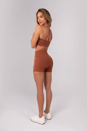 Top com Tiras nas Costas (Marrom) | Ref: K4175-B