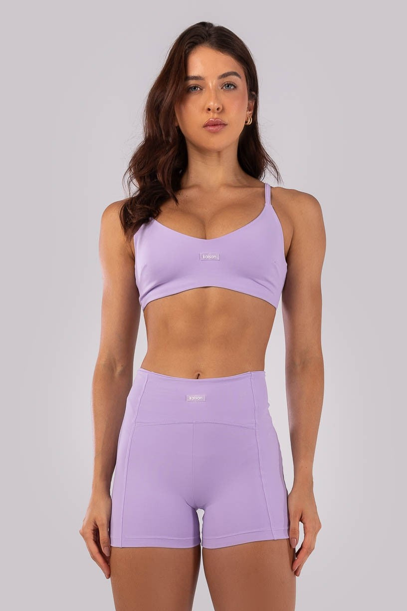Top Slim com Alças (Lilás) | Ref: K4535-A