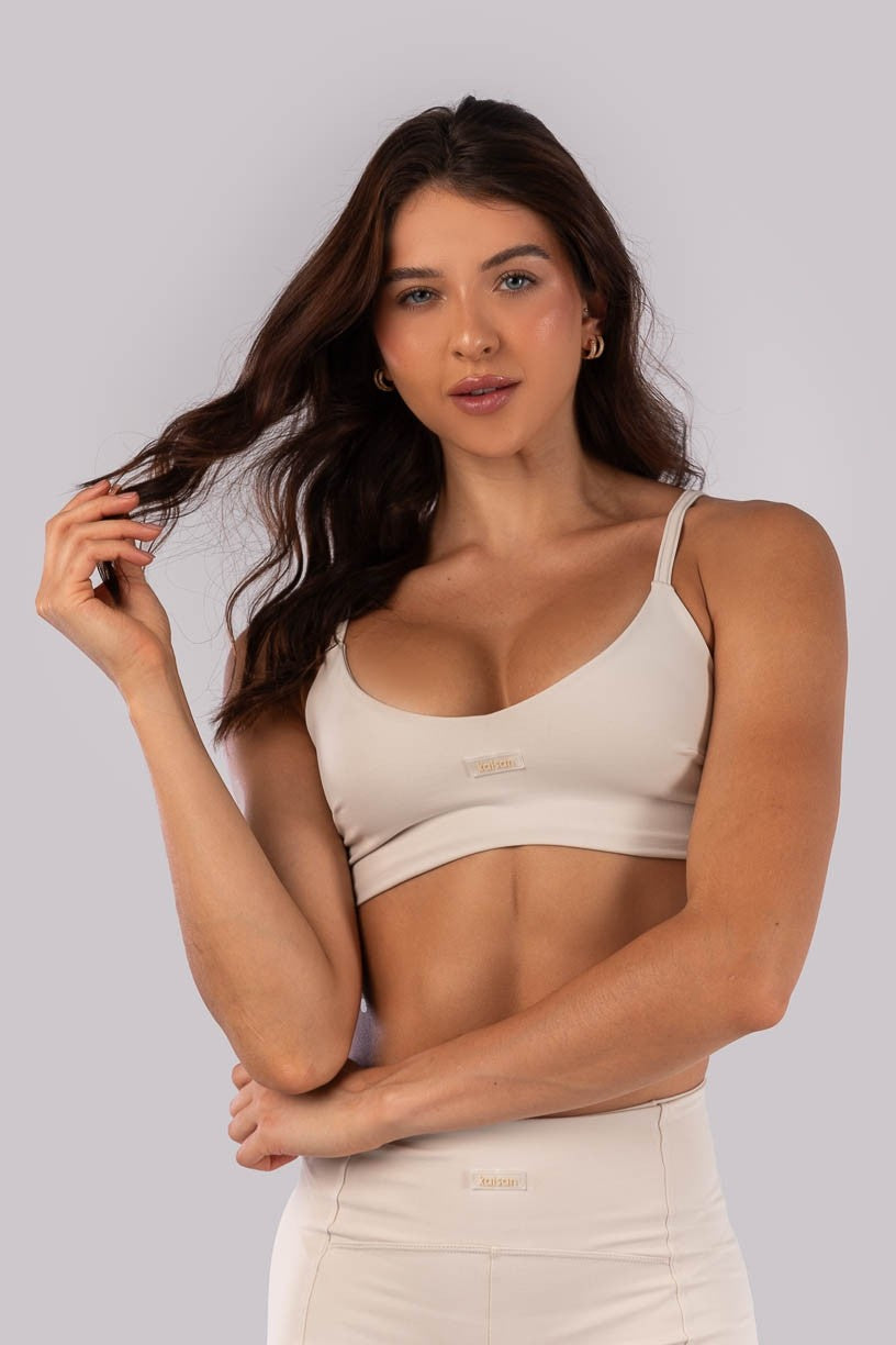 Top Slim com Alças (Bege) | Ref: K4535-C