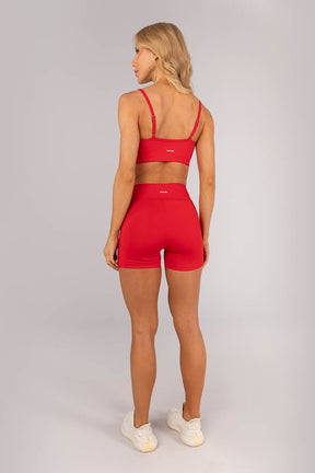 Top com Chapado e Alças Reguláveis (Vermelho) | Ref: K4585-A