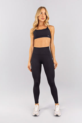 Top com Alças e Costas Abertas (Preto) | Ref: K4750-A