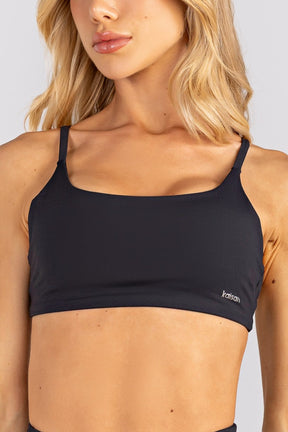 Top com Alças e Costas Abertas (Preto) | Ref: K4750-A