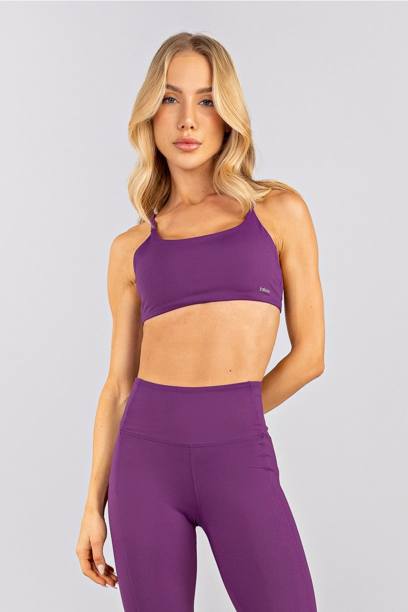 Top com Alças e Costas Abertas (Ametista) | Ref: K4750-B