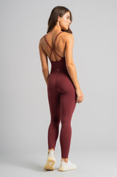 Macacão sem Gancho e Detalhe nas Costas (Rum) | Ref: K4845-B