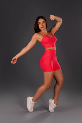 Short com Coberturas (Rosa Pink) | Ref: K4104-C